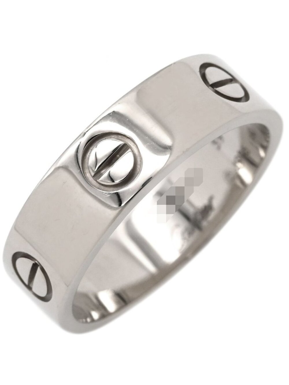 Cartier Ring Love White Gold 59 WG Classic Model